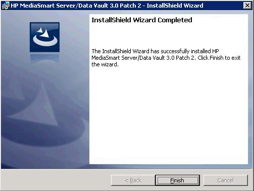 hp media vault software install disc